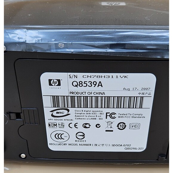 HP Photosmart A627 Digital Photo Printer Portable Compact Inkjet New Open Box - Picture 4 of 9